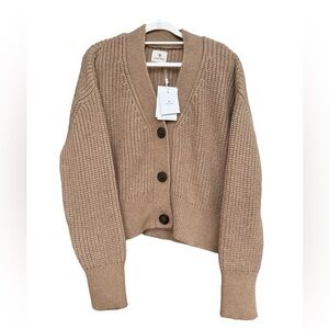 [NWT] ANINE BING MAXWELL SWEATER - Color: Camel - Size: XS